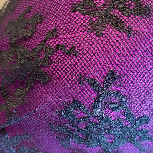 Fuschia Lace Bra 34B - Picture 8 of 8